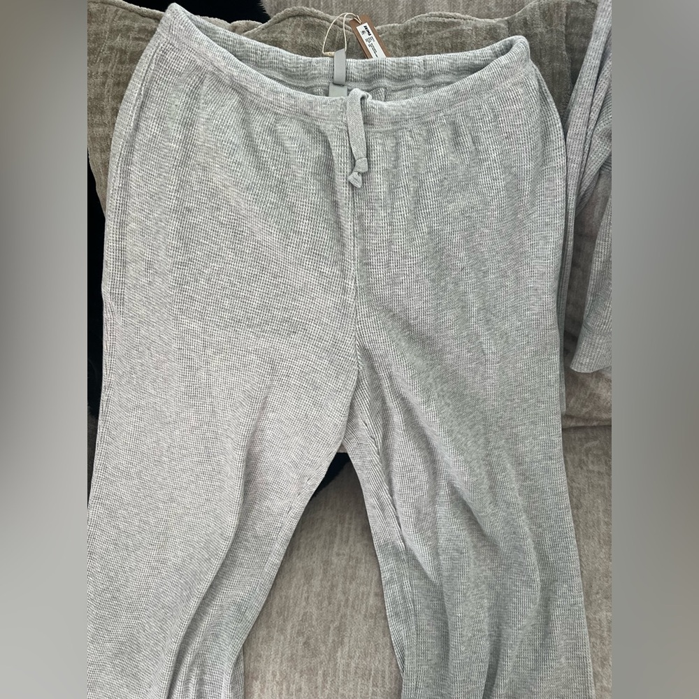Skims waffle pants size xxs